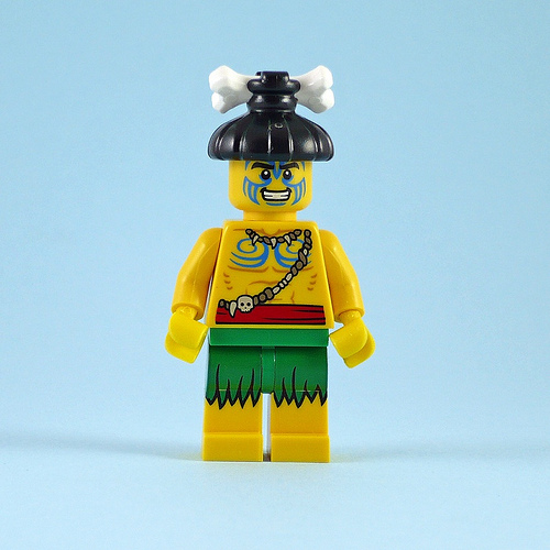 LEGO Minifig Series 11 - Island Warrior - No Mask.jpg
