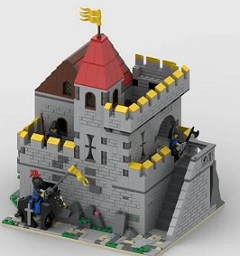 [MOC] Black Falcon Castle